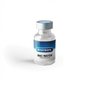 Bacwater 3 ml vial bacteriostatisch water met benzyl alcohol