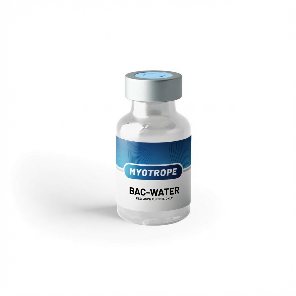 Bacwater 3 ml vial bacteriostatisch water met benzyl alcohol